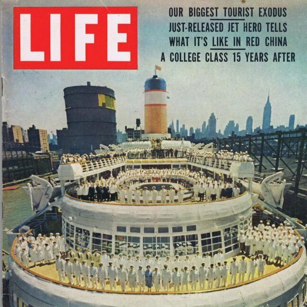 Life Magazine June 27, 1955 Constitution Crew